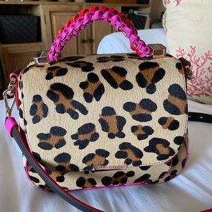 Sophia Webster Eloise Leopard Bag